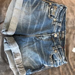 Suki Silver Jean shorts